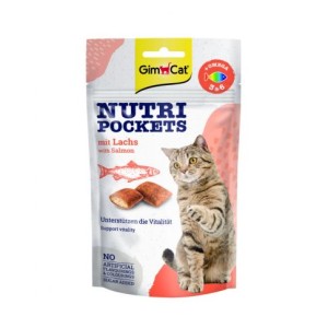 gimcat nutri pockets salmon 60g