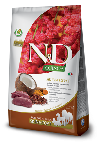 Farmina N&D dog QUINOA (GF) adult all breed, skin & coat, venison 7 kg