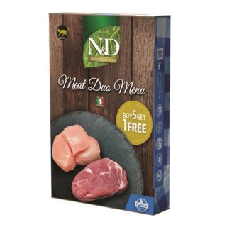 Farmina N&D cat NATURAL Meat Duo Menu 6 x 70 g