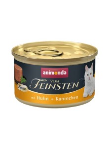 Vom Feinsten MOUSSE kura+králik 85g