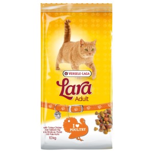 VERSELE-LAGA Lara Premium Cat Adult Turkey & Chicken - morčacie a kuracie 10 kg