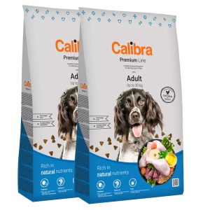 Calibra Dog Premium Line Adult 2 x 12 kg NEW