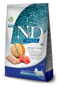 Farmina N&D dog OCEAN (GF) adult mini, salmon, cod & cantaloupe melon 2,5 kg