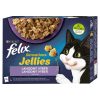 FELIX Sensations výber v ochutenom želé s jahňacím, makrelou, sleďom a morkou 12 x 85 g