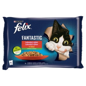 FELIX Fantastic výber so zeleninou 4 x 85 g