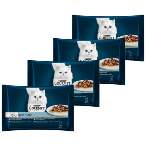 GOURMET Perle DUO Multipack 4 x 85 g