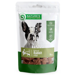 Pamlsok Natures P Snack dog natural rabbit chips