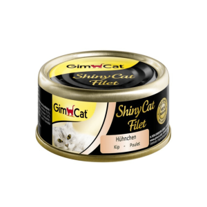 SHINY CAT Filet kura v šťave 70g