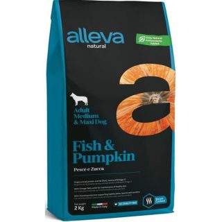 Alleva NATURAL dog adult medium & maxi fish & pumpkin 2 kg