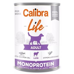 Calibra Dog Life konzerva Adult Lamb 400g