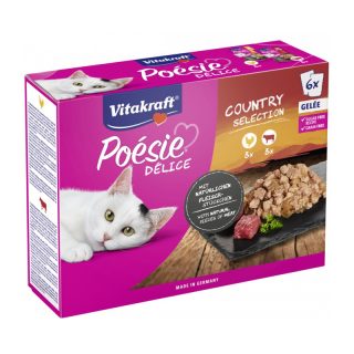 Vitakraft Poesie kapsičky multipack country selection v želé 6 x 85 g