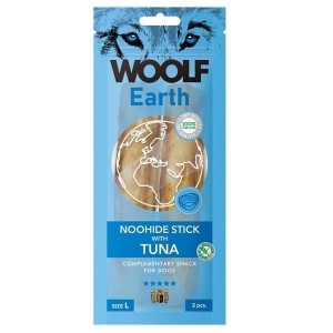 Pamlsok Woolf Dog Earth NOOHIDE L Sticks withTuna 85 g