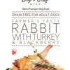 Dog’s Chef Farmer’s Tasty Rabbit with Turkey & Blackberry