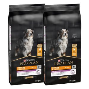 PRO PLAN MEDIUM & LARGE ADULT 7+ AGE DEFENCE kura 2 x 14 kg