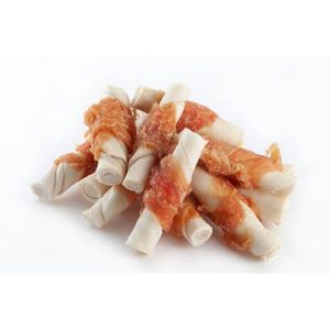 Pamlsok WANT Beef calcium roll 8cm wrapped in chicken 300 g