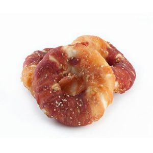 Pamlsok WANT Beef calcium ring with chicken, duck and sesame 1 bal./3 ks