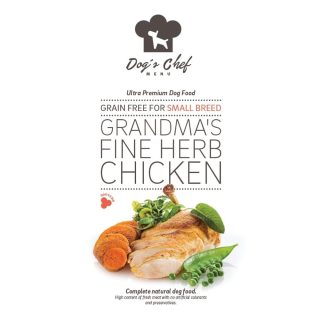 Dog´s Chef Grandma’s Fine Herb Chicken Small Breed 6 kg