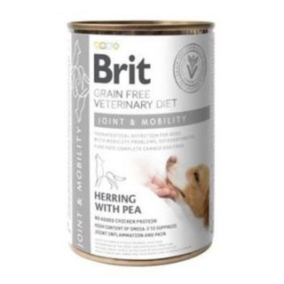Brit Veterinary Diets GF dog Joint & Mobility 400 g konzerva