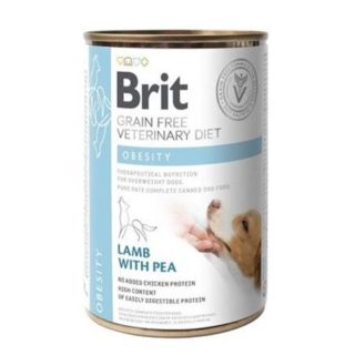 Brit Veterinary Diets GF dog Obesity 400 g konzerva