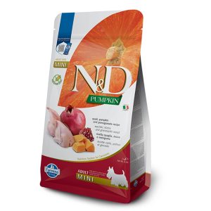 Farmina N&D dog PUMPKIN (GF) adult mini, quail & pomegranate 2 kg