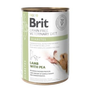 Brit Veterinary Diets GF dog Diabetes 400 g konzerva