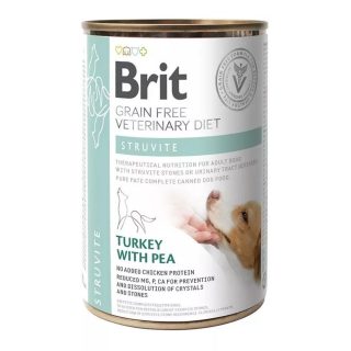 Brit Veterinary Diets GF dog Struvite 400 g konzerva