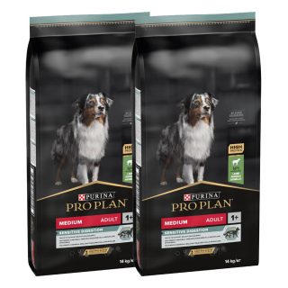 PRO PLAN MEDIUM ADULT SENSITIVE DIGESTION jahňacie 2 x 14 kg