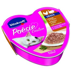 Vitakraft Poésie so šťavou kura + morka 85 g