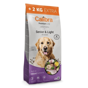 Calibra Dog Premium Line Senior&Light 12+2kg