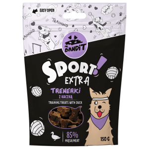 Pamlsok Mr. Bandit sport extra with duck training treats 150g