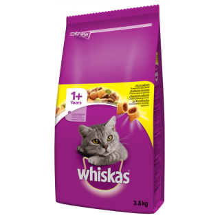 Whiskas kurací 3,8kg