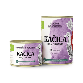 BIO Kačica - Konzervy