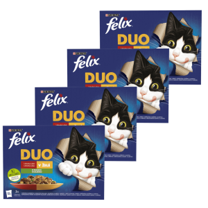 FELIX Fantastic Duo – lahodný výber multibalenie 48 x 85 g