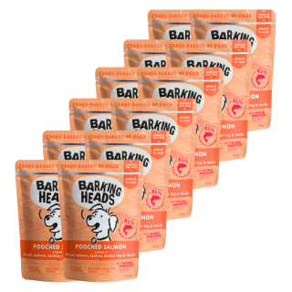 BARKING HEADS Pooched Salmon kapsička 300g