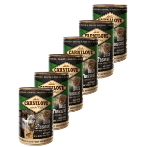 Konzerva CARNILOVE Dog Wild Meat Duck & Pheasant 400g