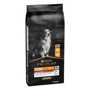 PRO PLAN MEDIUM & LARGE ADULT 7+ AGE DEFENCE kura 14 kg
