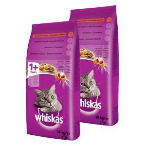 whiskas hovadzi 14kg