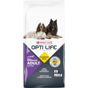 Versele Laga Opti Life Adult Active All Breeds 12,5 kg