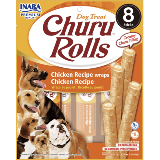 Pamlsok Inaba Churu Rolls dog Kura 8 x