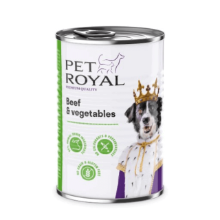 KONZERVA PET ROYAL HOVÄDZIE A ZELENINA 400G