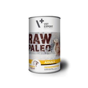 VetExpert Raw Paleo adult turkey konzerva 800 g