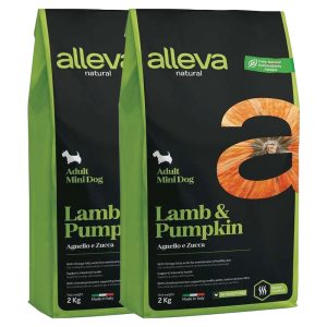 Alleva NATURAL dog adult mini lamb & pumpkin 2 x 12 kg