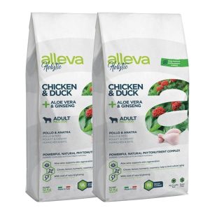 Alleva HOLISTIC dog adult maxi chicken & duck 2 x 12 kg