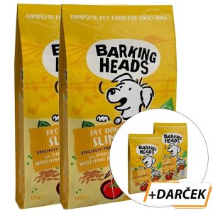 BARKING HEADS Fat Dog Slim NEW 2 x 12 + 2 x 2 kg