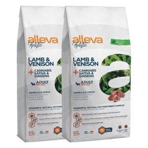 Alleva HOLISTIC dog adult mini lamb & venison 2 x 12 kg