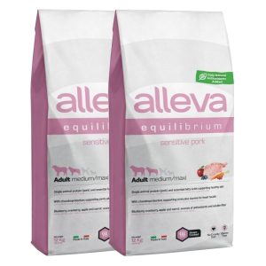 Alleva SP EQUILIBRIUM dog adult sensitive medium & maxi pork 2 x 12 kg