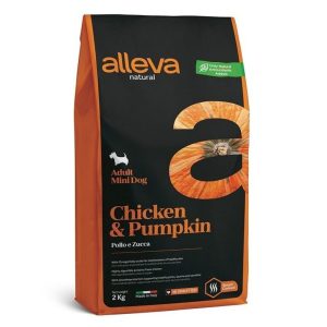 Alleva NATURAL dog adult mini chicken & pumpkin 12 kg