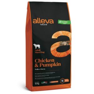 Alleva NATURAL dog adult maxi chicken & pumpkin 12 kg