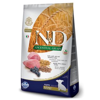 N & D dog LG Puppy Mini Lamb & Blueberry 7 kg