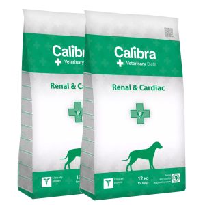 Calibra Vet Diet Dog Renal & Cardiac 2 x 12 kg